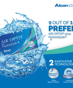 Alcon Air Optix Plus HydraGlyde Monthly