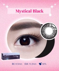 FreshKon Alluring Eyes 1Day Mystical Black