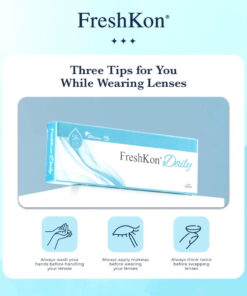 FreshKon Clear Daily Contact Lenses