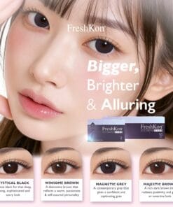 Freshkon Alluring Eyes Colored Disposable Contact Lenses