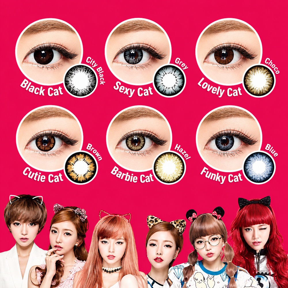 Geolica K-Pop HoliCat Color Lenses