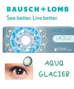 Bausch & Lomb Lacelle Diamond Aqua Glacier Color