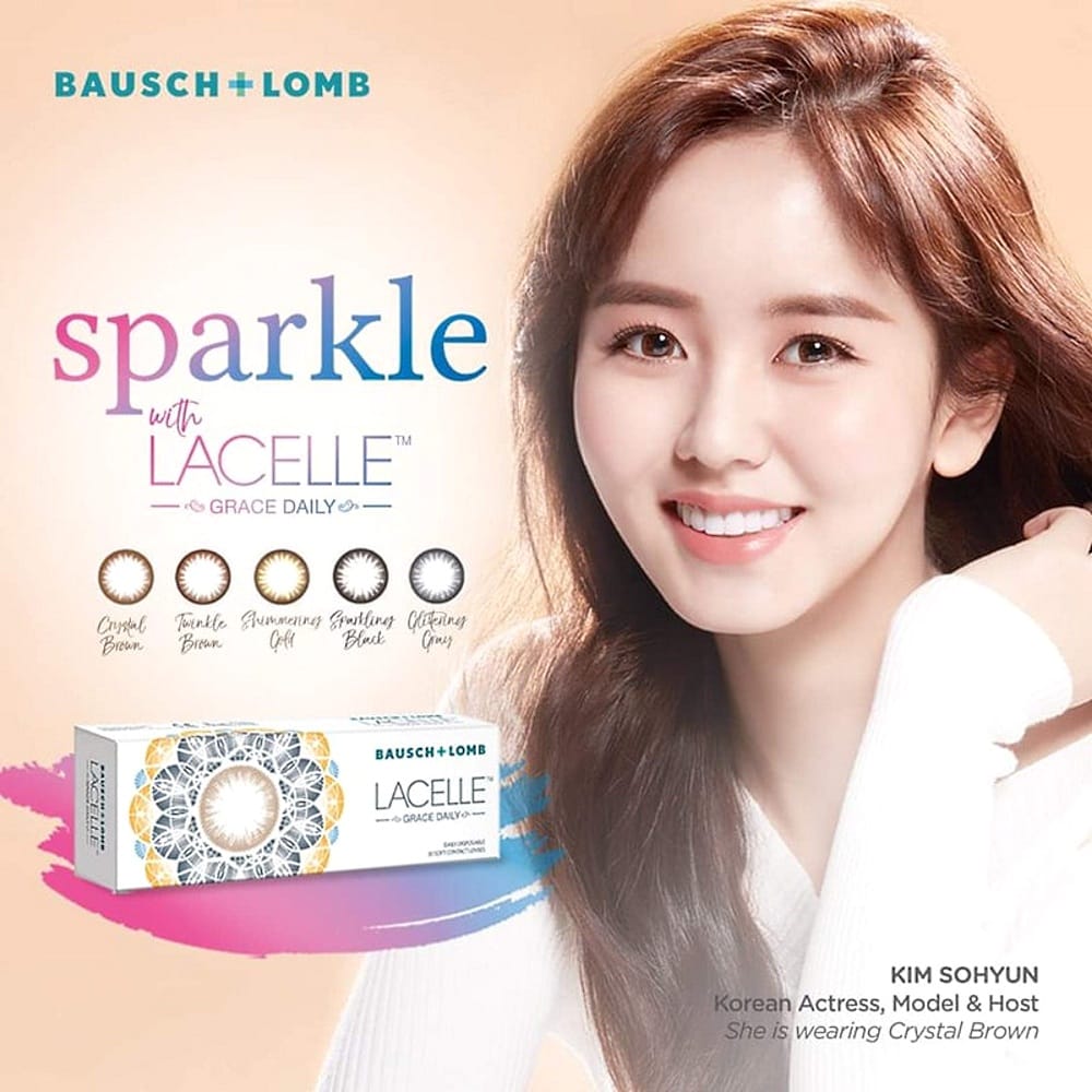 Bausch & Lomb Lacelle Grace Daily Color contact lenses