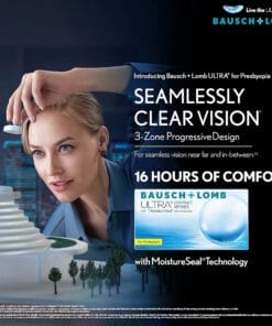 Bausch & Lomb Ultra for Presbyopia Monthly Disposable Contact Lenses