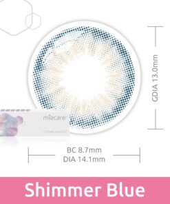 CONFiDENCE (Daily) Shimmer Blue