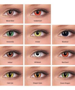 ColourVUE Prescription Halloween Crazy Lenses