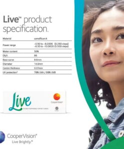 CooperVision Live daily lenses
