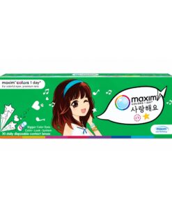 Maxim Colour 1 Day Green Box Colored Daily Disposable Lenses