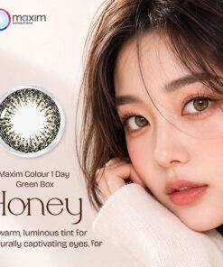 Maxim Colour 1Day Green Box Honey Daily Colored Lenses