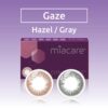 Miacare CONFiDENCE Gaze Monthly Cosmetic Coloured Lenses