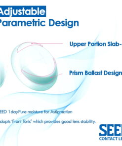 SEED 1dayPure moisture Astigmatism Lens