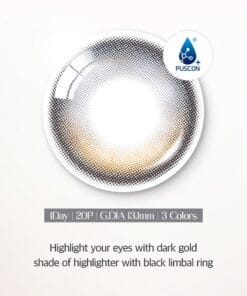 Olens Eyelighter Glowy Black Daily Lenses