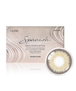 Spanish Circle Brown Monthly Disposable