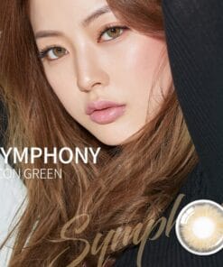 Symphony 3con Green Monthly Lenses