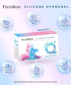 FreshKon All Day O2xy Monthly Color Lenses