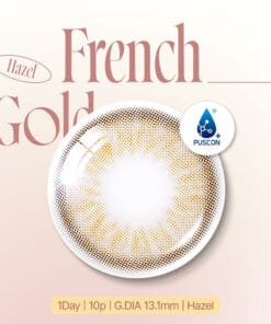 Olens 1Day French Gold 3con Hazel