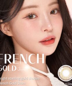 Olens 1Day French Gold 3con Hazel Lens