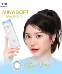 SEED Minasoft 1Day Color UV BlueGray