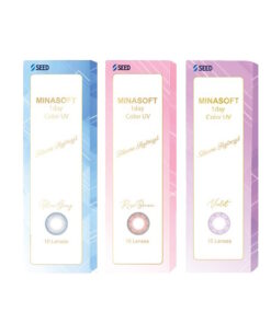 SEED Minasoft 1Day Color UV Coloured Cosmetic Lenses
