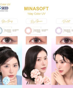 SEED Minasoft 1Day Color UV Coloured Lenses