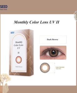 SEED Monthly Color Lens Dark Brown