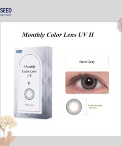 SEED Monthly Color Lens Dark Gray