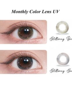 Seed Monthly Color Glittering Brown Glittering Gray