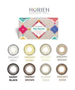 Horien Eye Secret Coloured Contact Lenses Monthly Wear