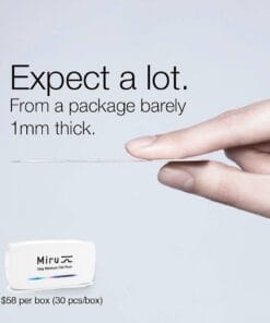 Menicon Miru 1Day Thinnest Lens