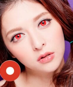 GEOLICA Halloween Crazy Red Lens