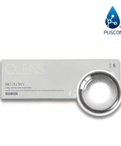 Olens Big Glowy Gray Daily Cosmestic Coloured Lenses