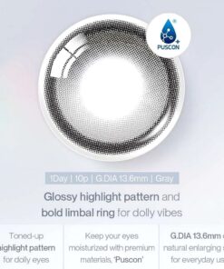 Olens Big Glowy Gray Lens