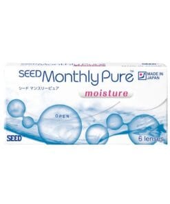 SEED MonthlyPure Moisture Monthly Disposable Contact Lenses