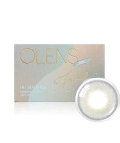 Olens French Shine Gray Monthly Colored Contact Lenses