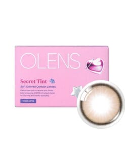 Olens Secret Tint Brown Monthly Contact Lenses