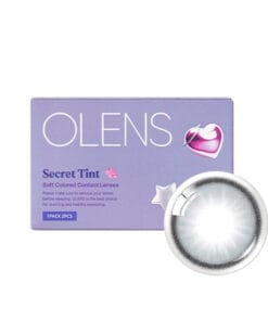 Olens Secret Tint Gray Monthly Contact Lenses