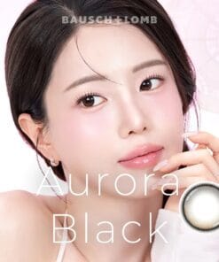 Bausch + Lomb Lacelle Iconic Color Daily Aurora Black