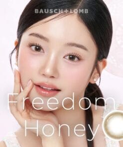 Bausch + Lomb Lacelle Iconic Freedom Honey Color Lenses
