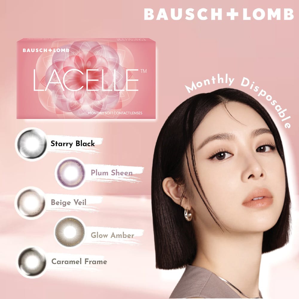 Bausch + Lomb Lacelle Monthly Color Contact Lenses