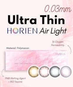 Horien Airlight Ultra-Thin Colour Lenses