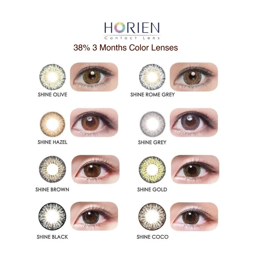 Horien Eye Secret 38% 3-Month Color Lenses
