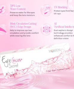 Horien Eye Secret Plus Clear Daily Lenses