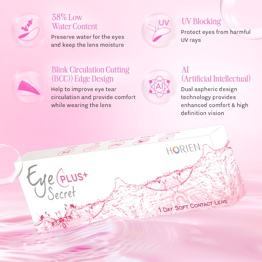 Horien Eye Secret Plus Clear Daily Lenses