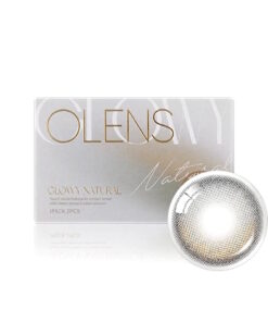 Olens Glowy Natural Mocha Brown Monthly Contact Lenses