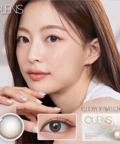 Olens Monthly Glowy Natural Mocha Brown Color Lenses