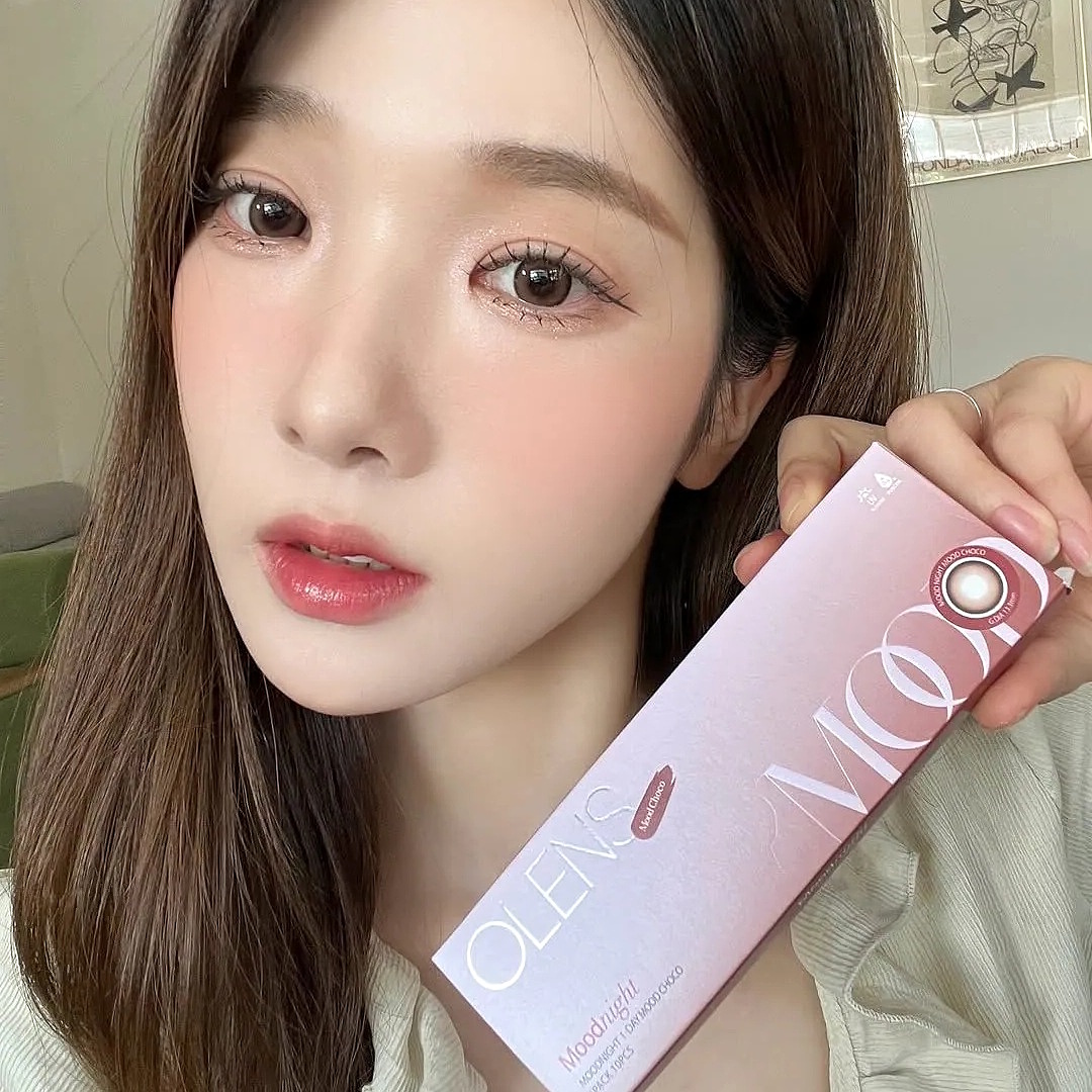 Olens Mood Night 1Day Mood Choco Color Lenses